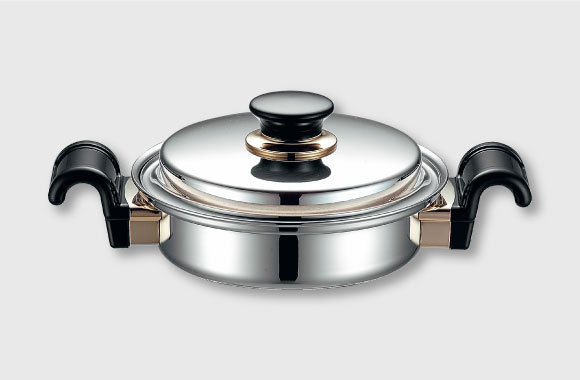 熱伝導と保温性に優れた片手鍋 | 仔犬印(KOINU)の調理道具｜本間製作所